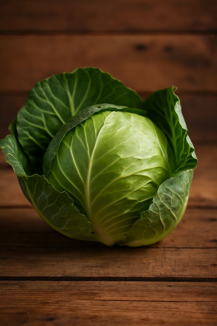 Farm-Fresh Green Cabbage – Crisp, Clean & Naturally Grown