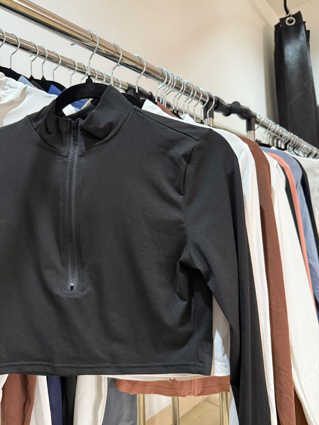 Jackets Mini Tela Suave - Zipper Corto
