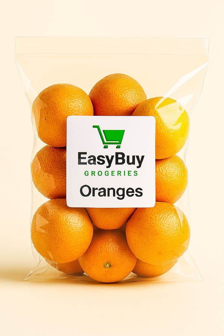 EasyBuy Juicy Oranges – 1 Dozen in Resealable Pack