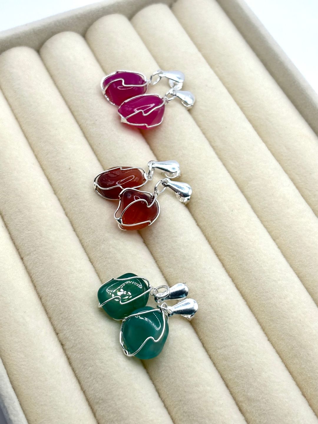 Aretes Sicilia Silver Maxi