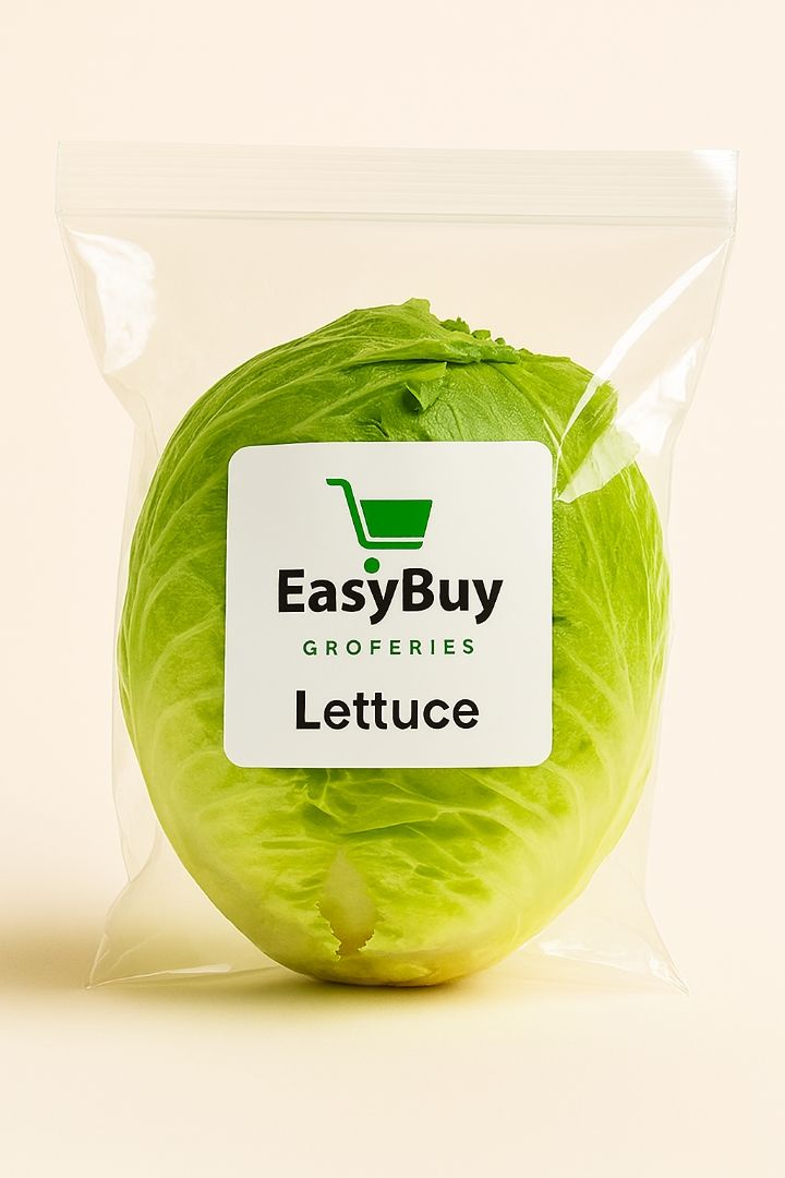 EasyBuy Crisp Lettuce – Whole Head in Resealable Pack