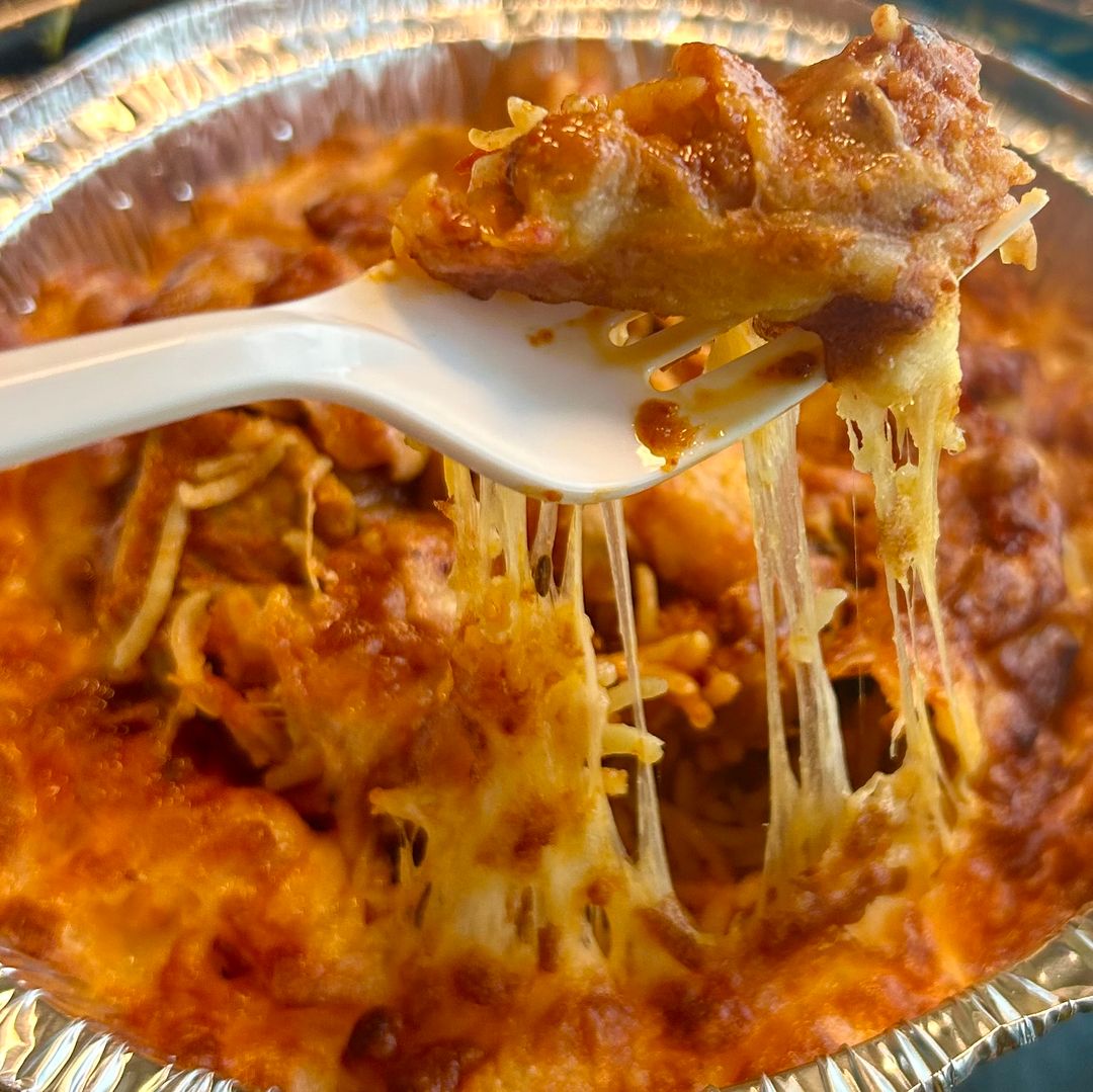 Curry cheese baked briyani (3 cheese)