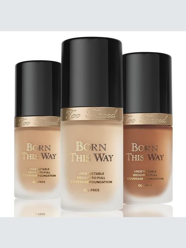 Too Faced Born This Way Natural Finish Foundation Undetectable, Flawless Coverage Foundation 30 mL