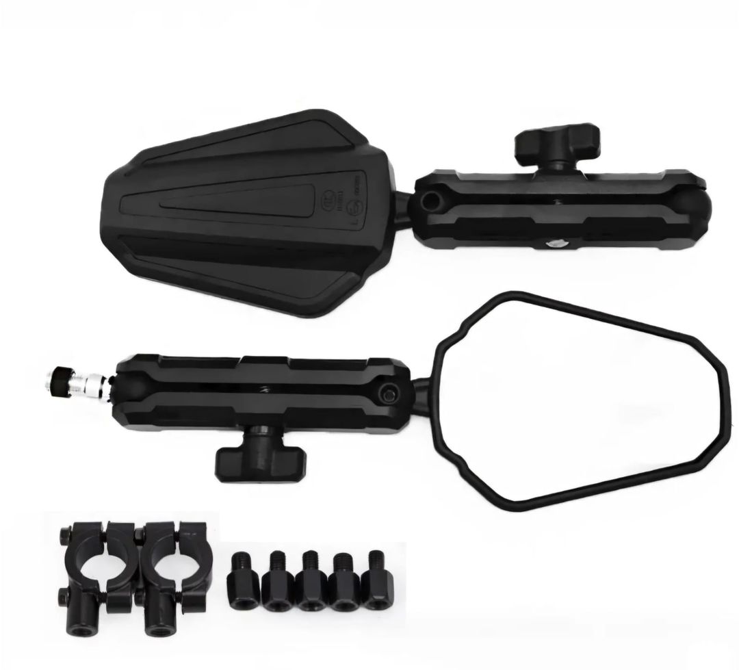 Kit de Espejos Rebatibles con Protección + Accesorios