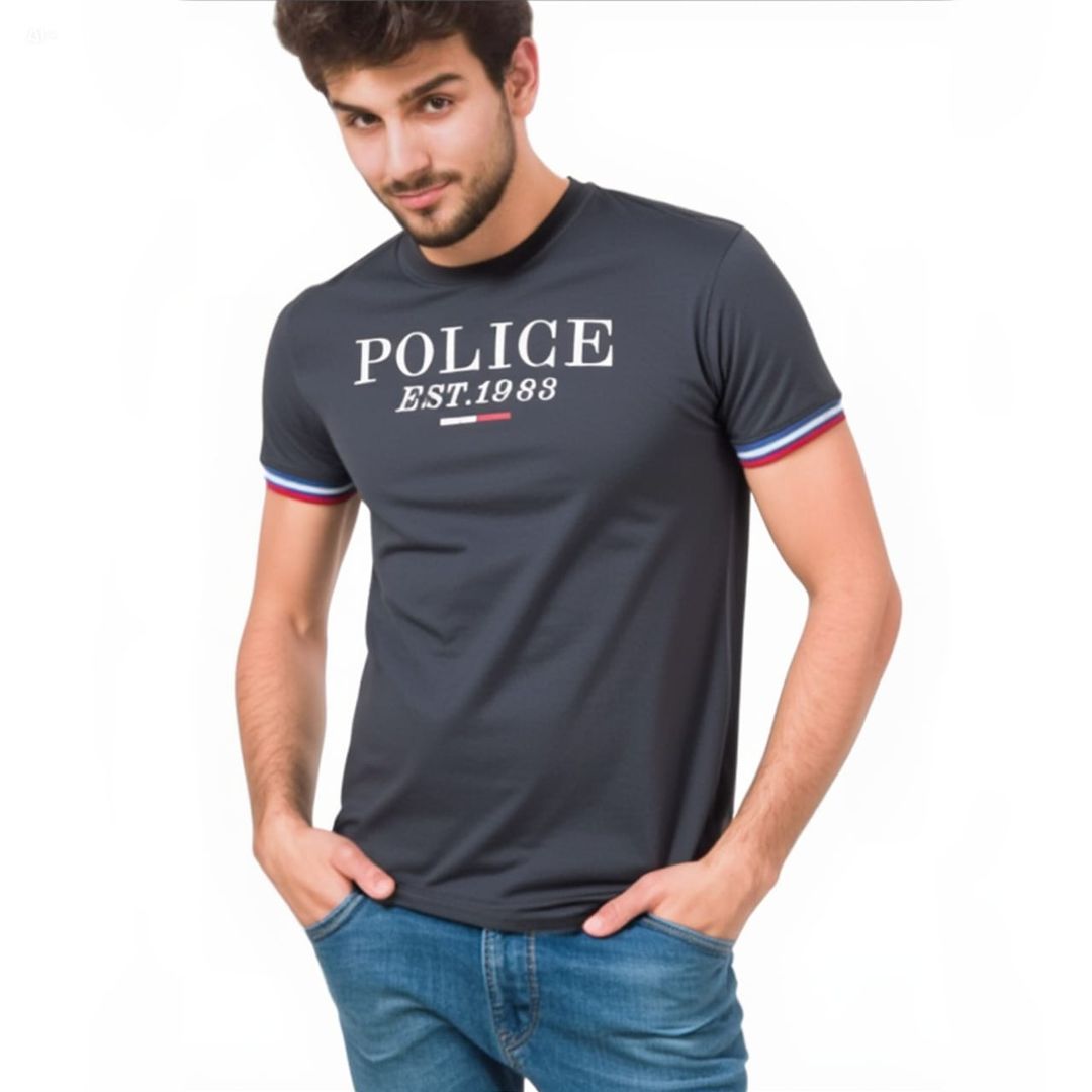 Police Brand Men's T-Shirt | Bodysize