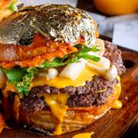 Single Patty Cheesy Mix Veg Burger