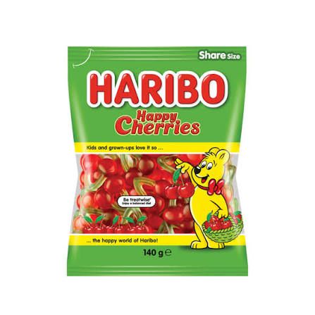HARIBO HAPPY CHARRIES 80G