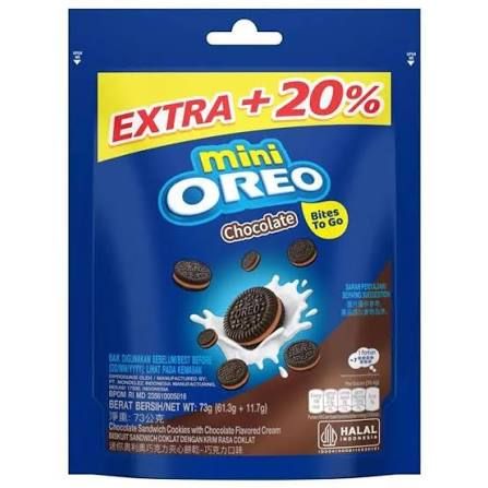 MINI OREO CHOCOLATE POUCH 61.3G