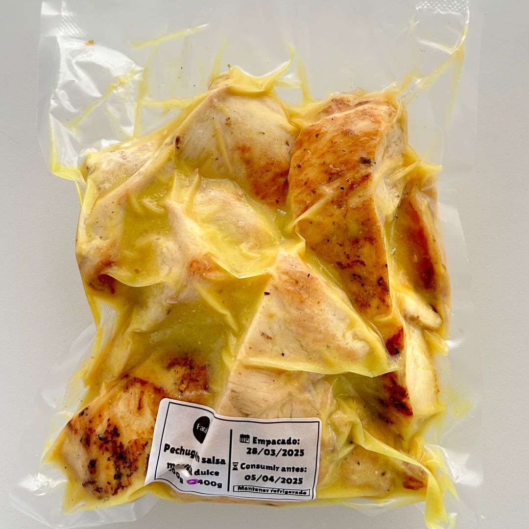 Fajitas de polla a la plancha