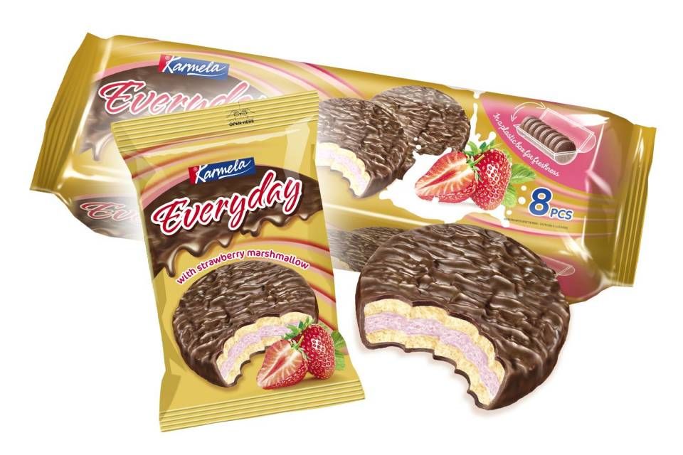 EVERYDAY SANDWICH BISCUIT STRAWBERRY 30G