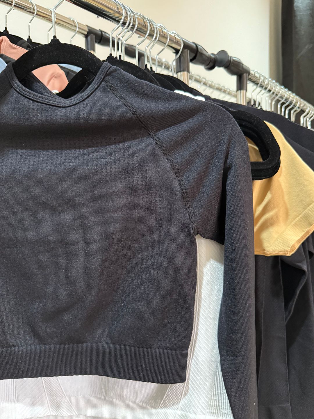 Camisas Manga Larga Negra