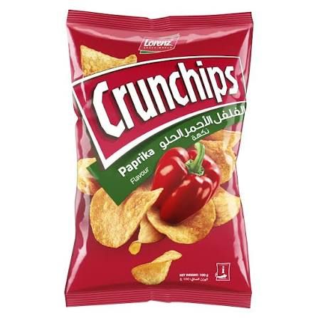 CRUNCHIPS PAPRIKA FLAVOR 100G