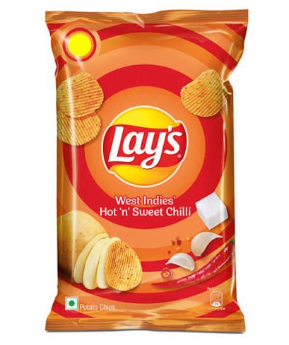 LAY'S HOT 'N' SWEET CHILLI 82G