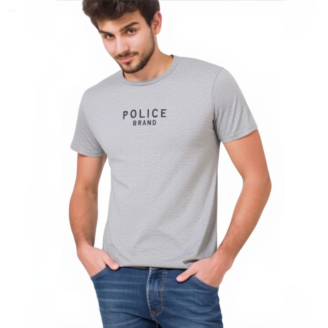 Police Brand Men's T-Shirt | Extra Size