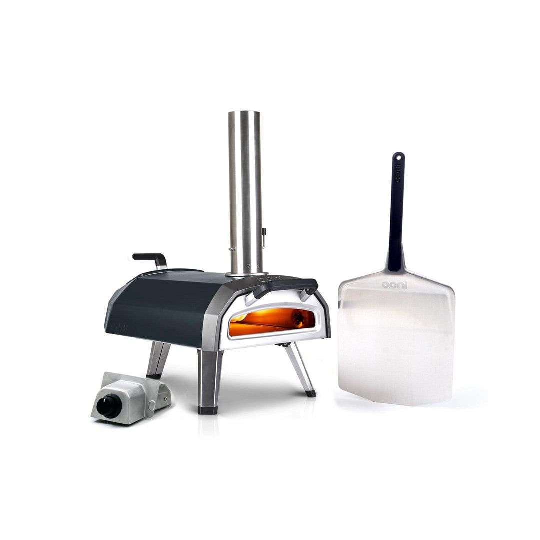 Ooni Karu 2 Essentials Bundle – 12" Multi-fuel Outdoor Pizza Oven | Global Premium Edition by FlexTrade  