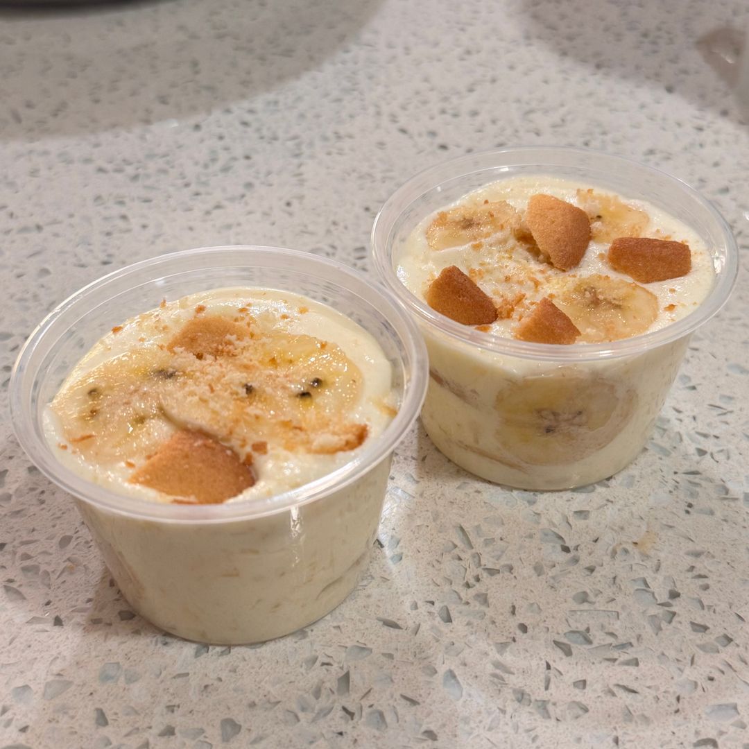 Mini Banana Pudding