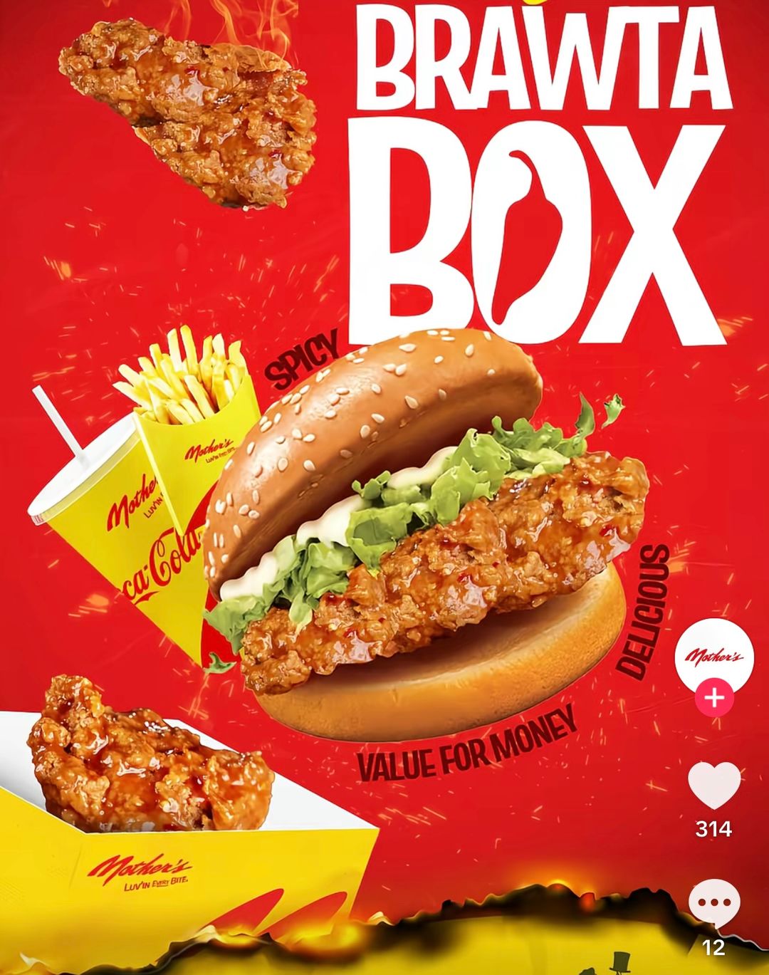 Sweet chilli brawta box