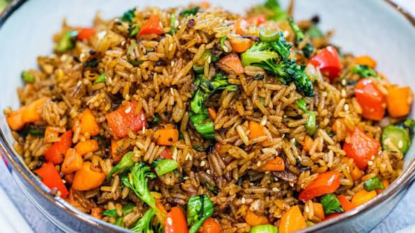 Vegetable fried rice