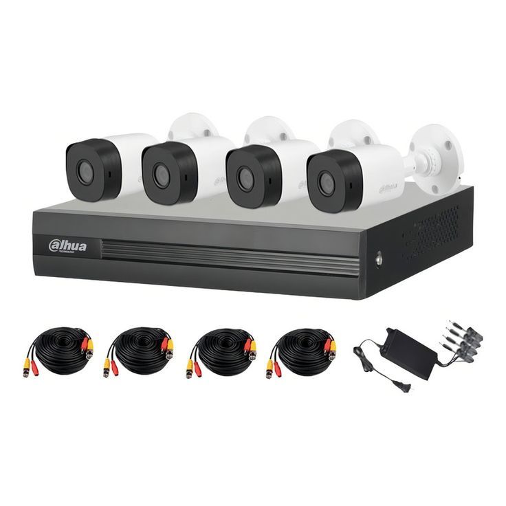 4 Cam CCTV KIT incl install