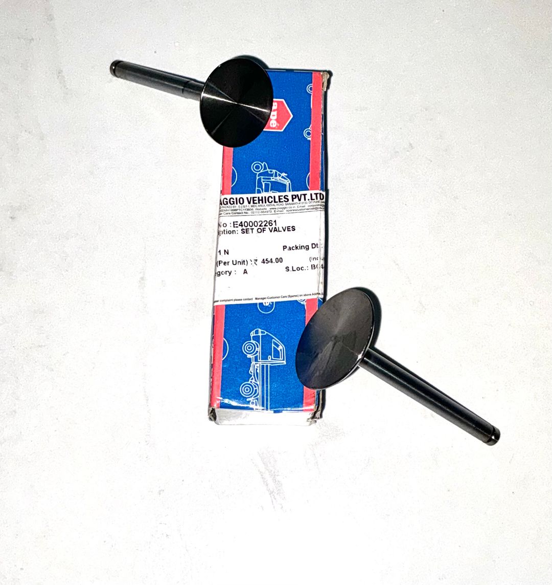 SET OF VALVES E40002261