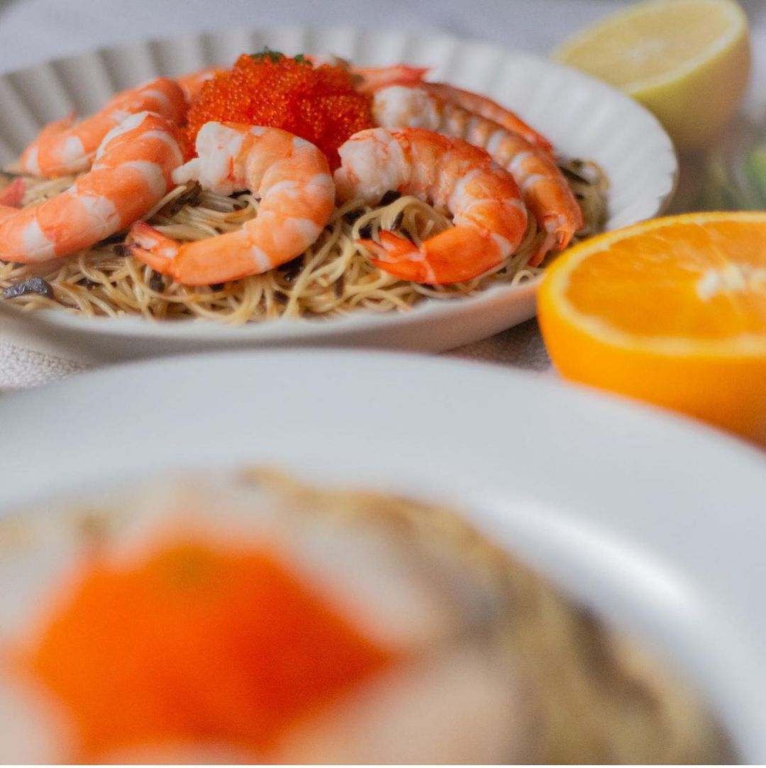 Ebi x Amaebi Truffle Kombu Noodx