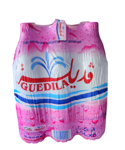 Eau minérale naturelle non gazeuse GUEDILA (1,5L 6 pièces)