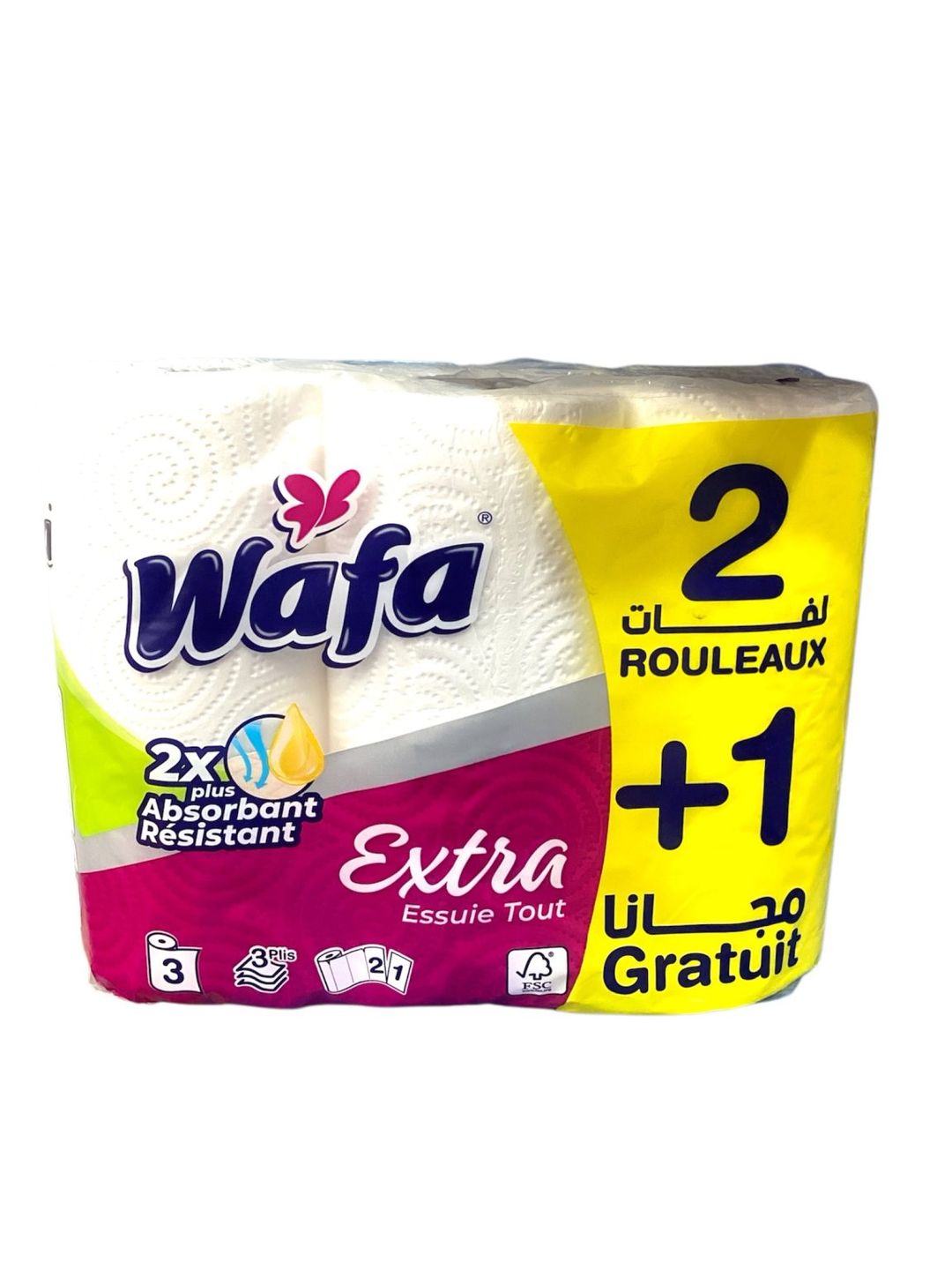 Extra Essuie TOUT Absorbant Resistant WAFA