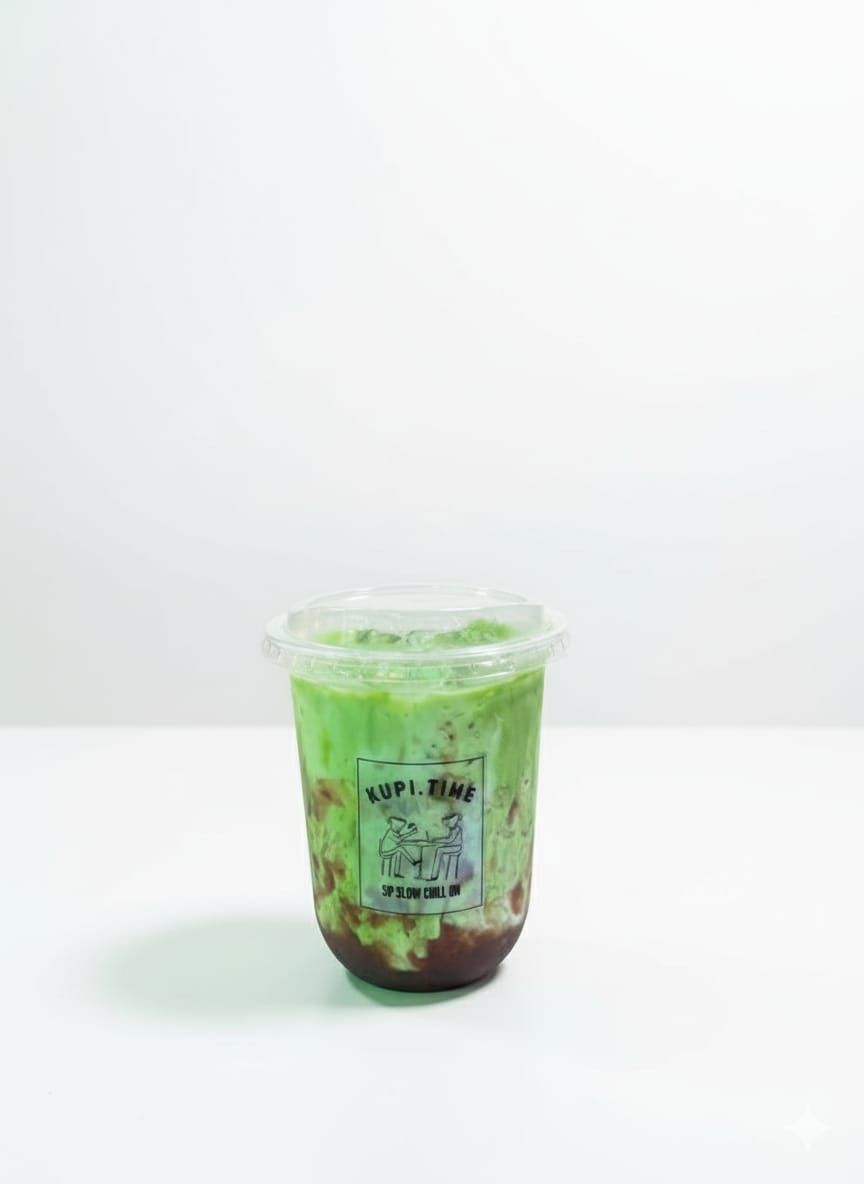 Iced Strawberry Matcha 