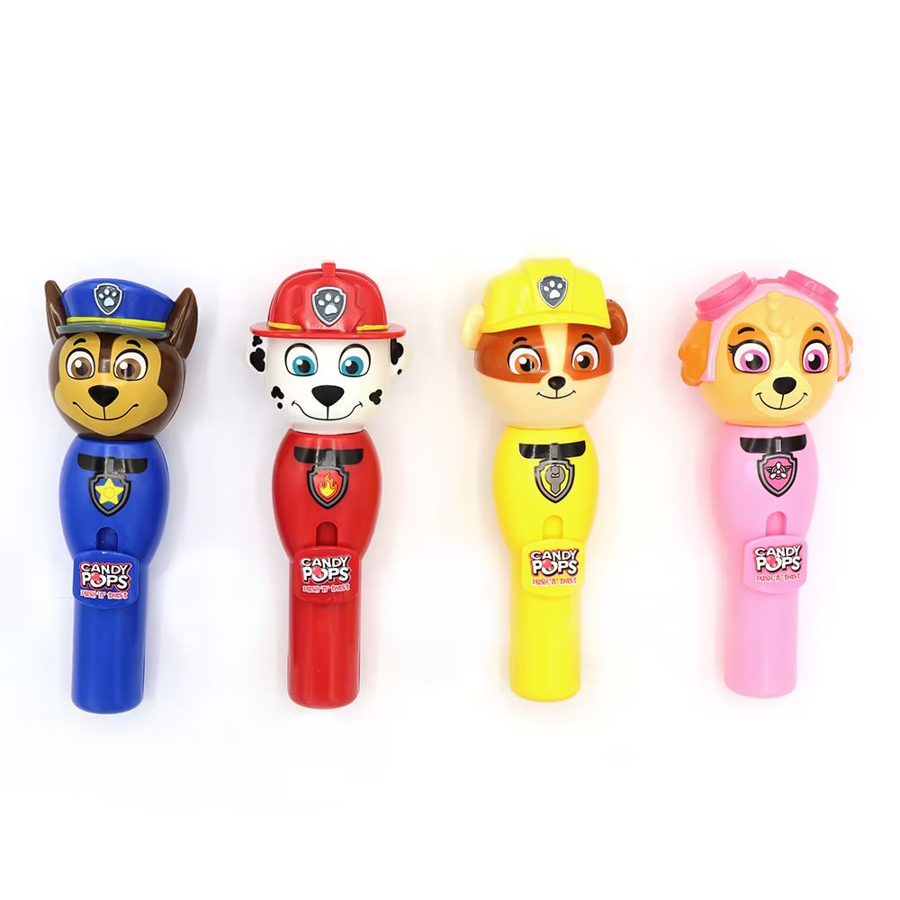 Paw Patrol Push N Twist Candy Pops 8g