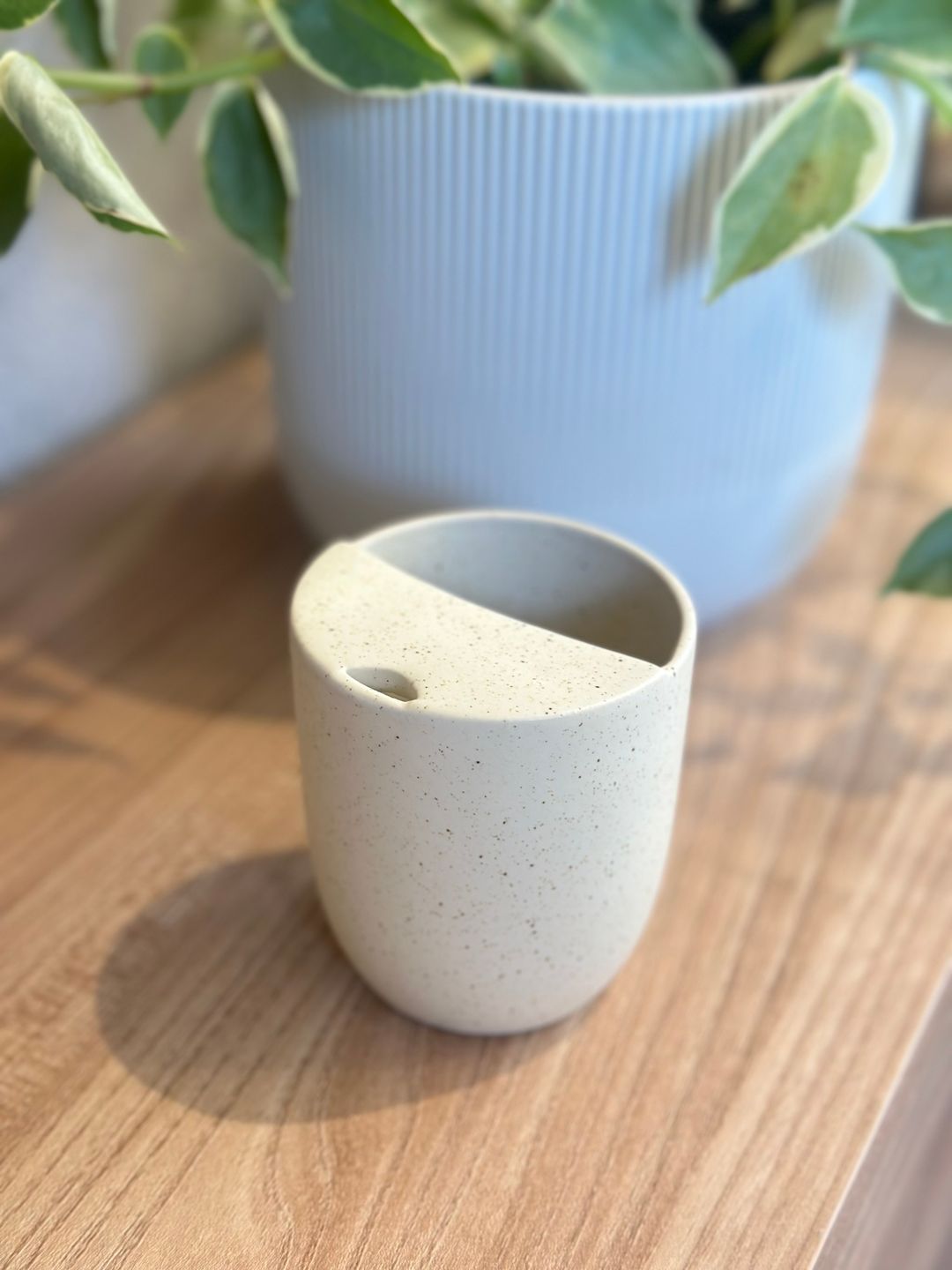 CERAMIC TO GO MUG | GRAINY NUDE