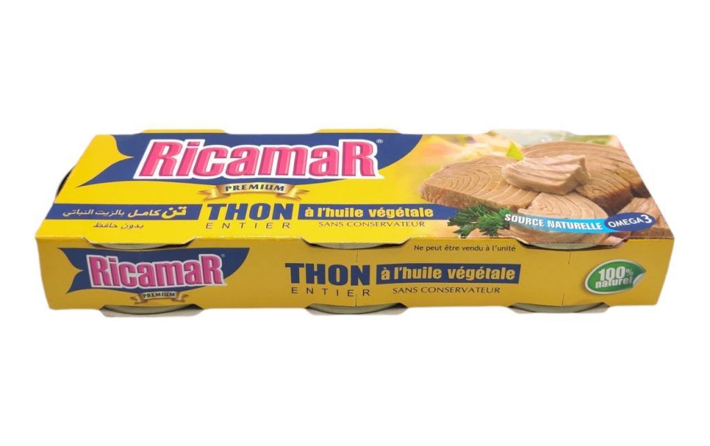 Thon RICAMAR triplet à l'huile
