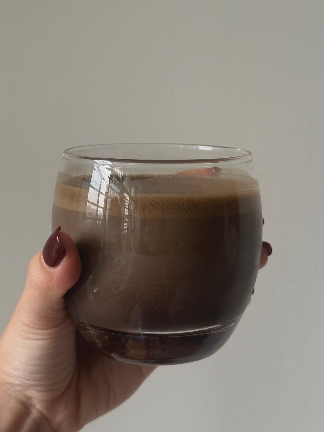 Iced Hojicha Latte