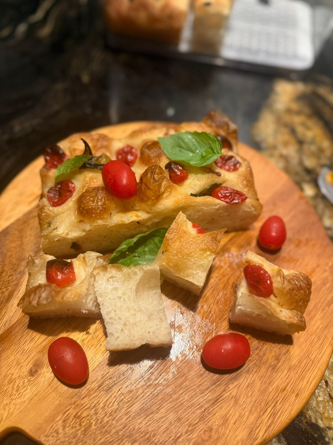 Cherry Tomato and Fresh Basil
