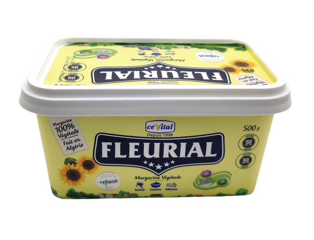Beurre Margarine FLEURIAL 500g