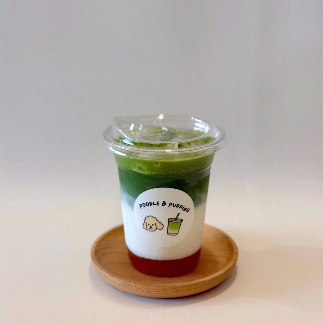 Mango Matcha Latte 🥭