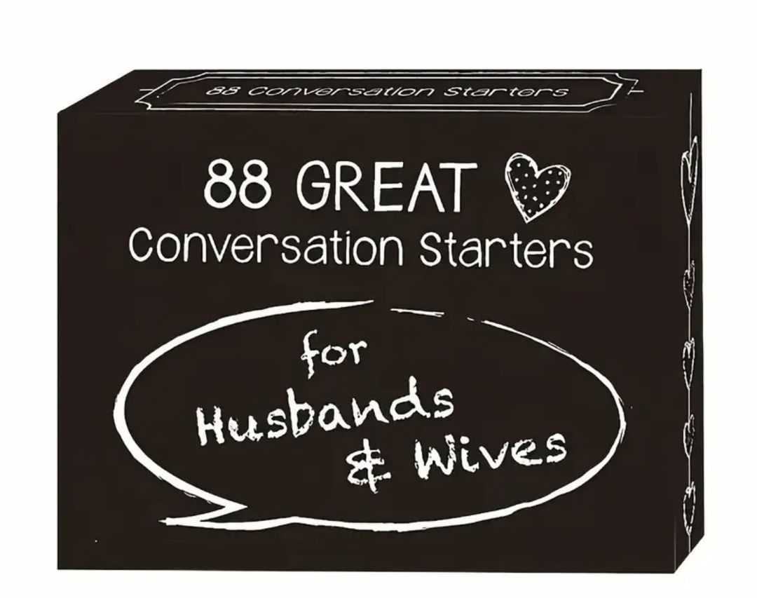 Conversation cards for husband and wife