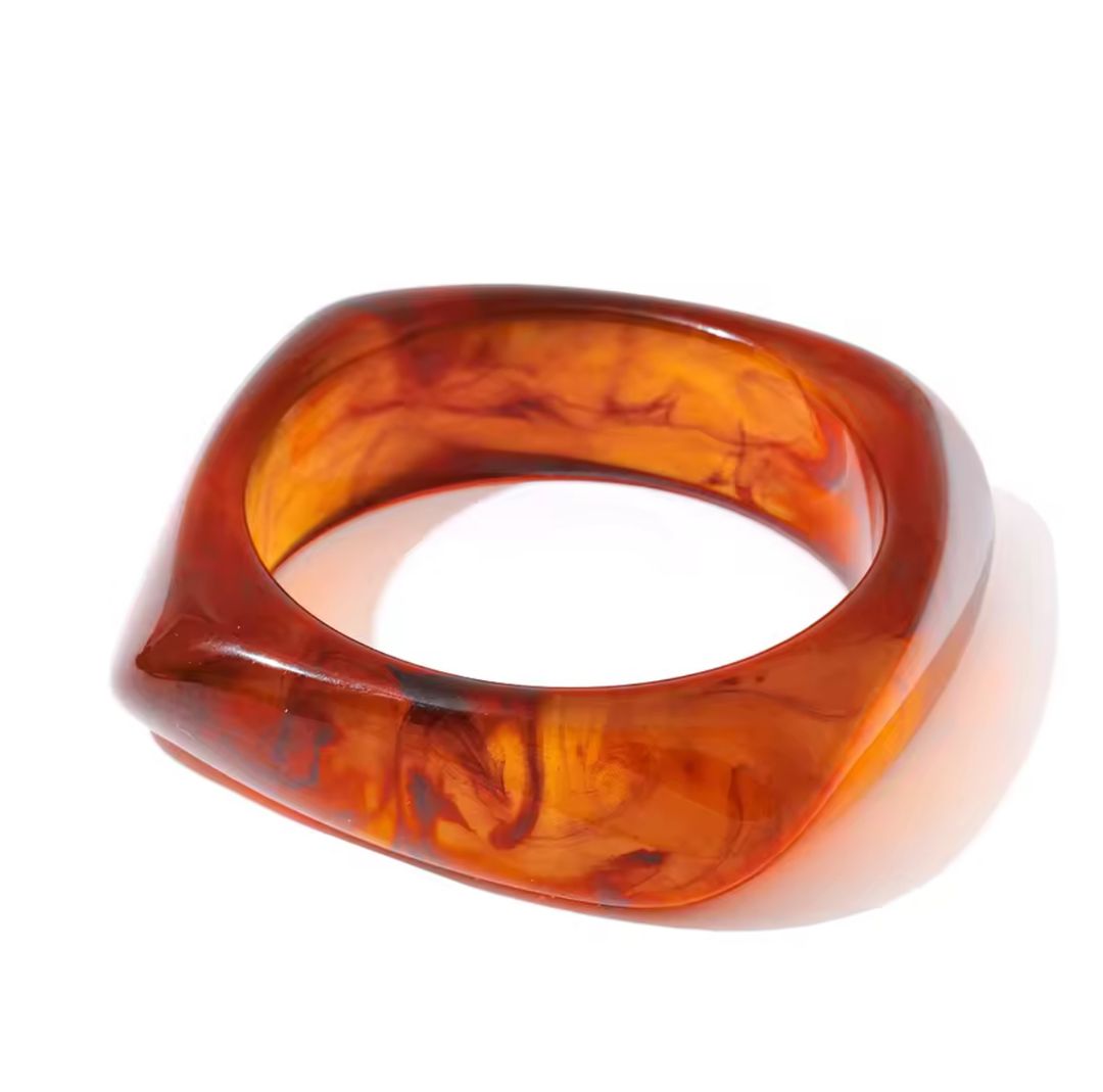 Resin bangles