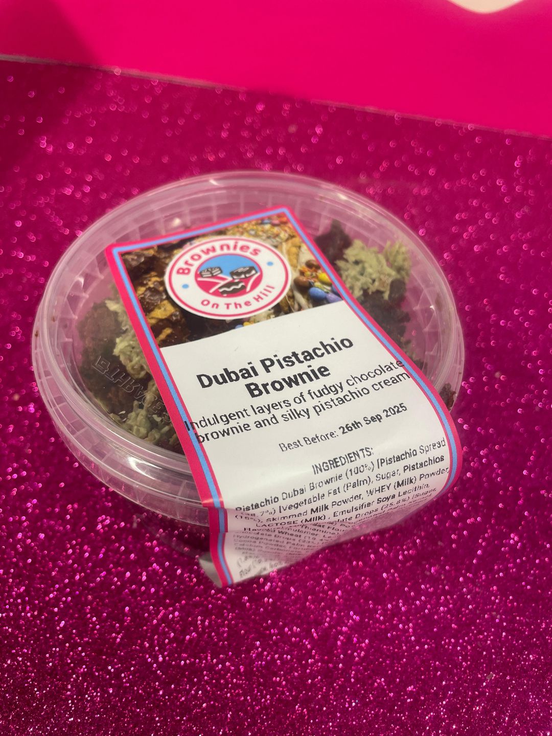 Dubai Pistachio Brownie Pot