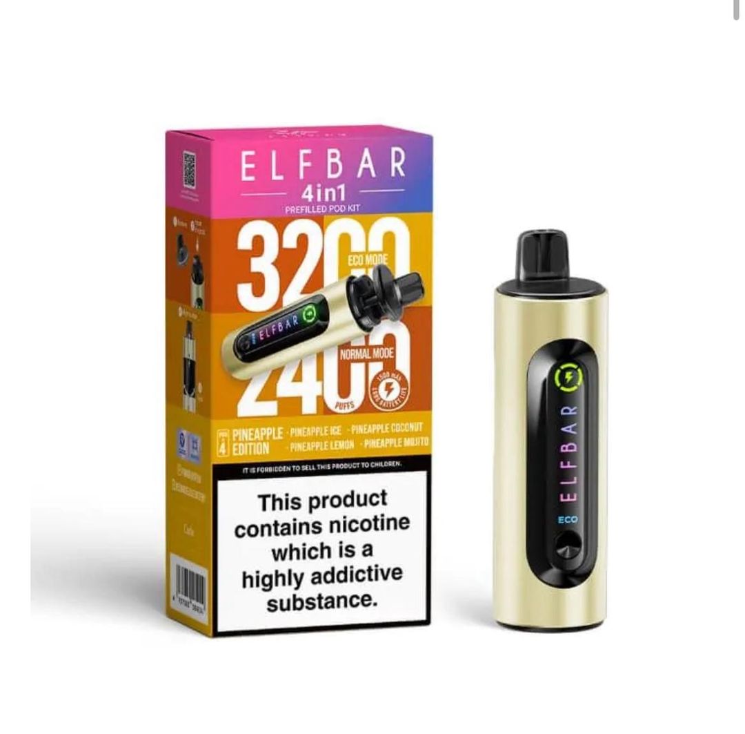 Elfbar 4in1 kit pineapple edition  5 per case 