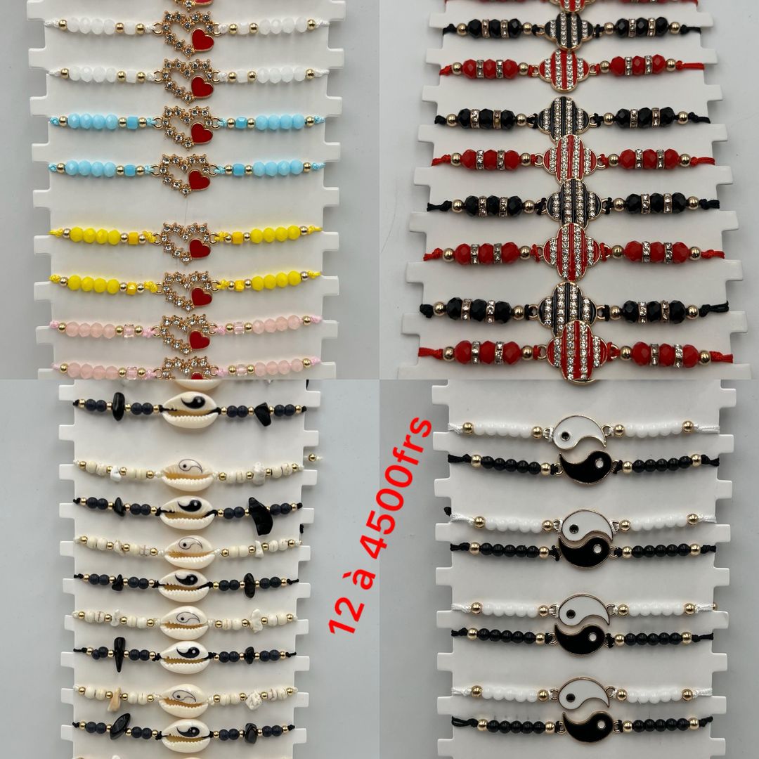 Bracelets en perles