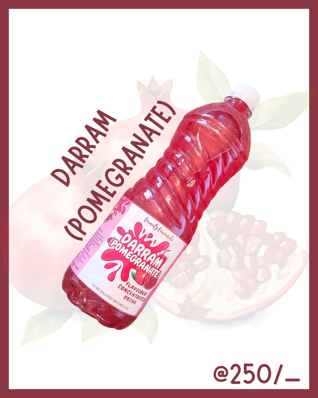 Promogranate( Daram) concentrated drink 1l