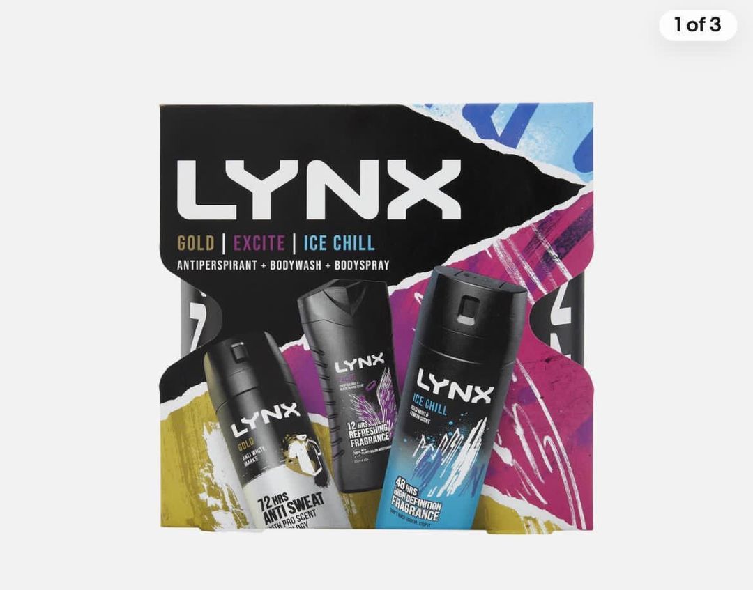Lynx all stars trio gift set  4 per case
