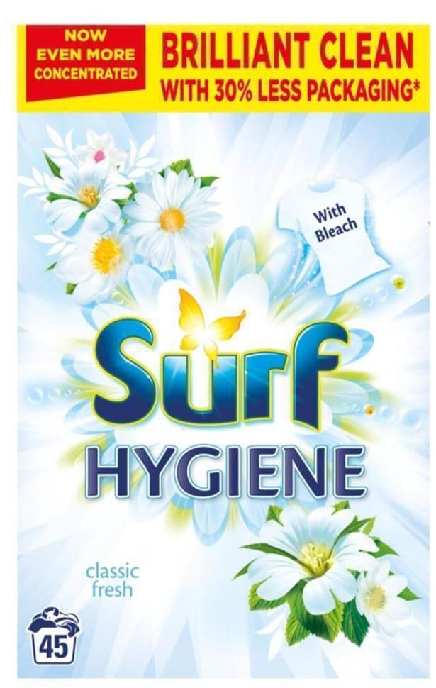 Surf powder herbal extracts  45w 4x2.25kg 