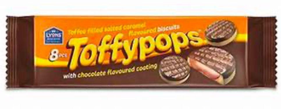 Lyons salted caramel toffypops 36x120g BBE 31/01/26 Non UK- labels supplied