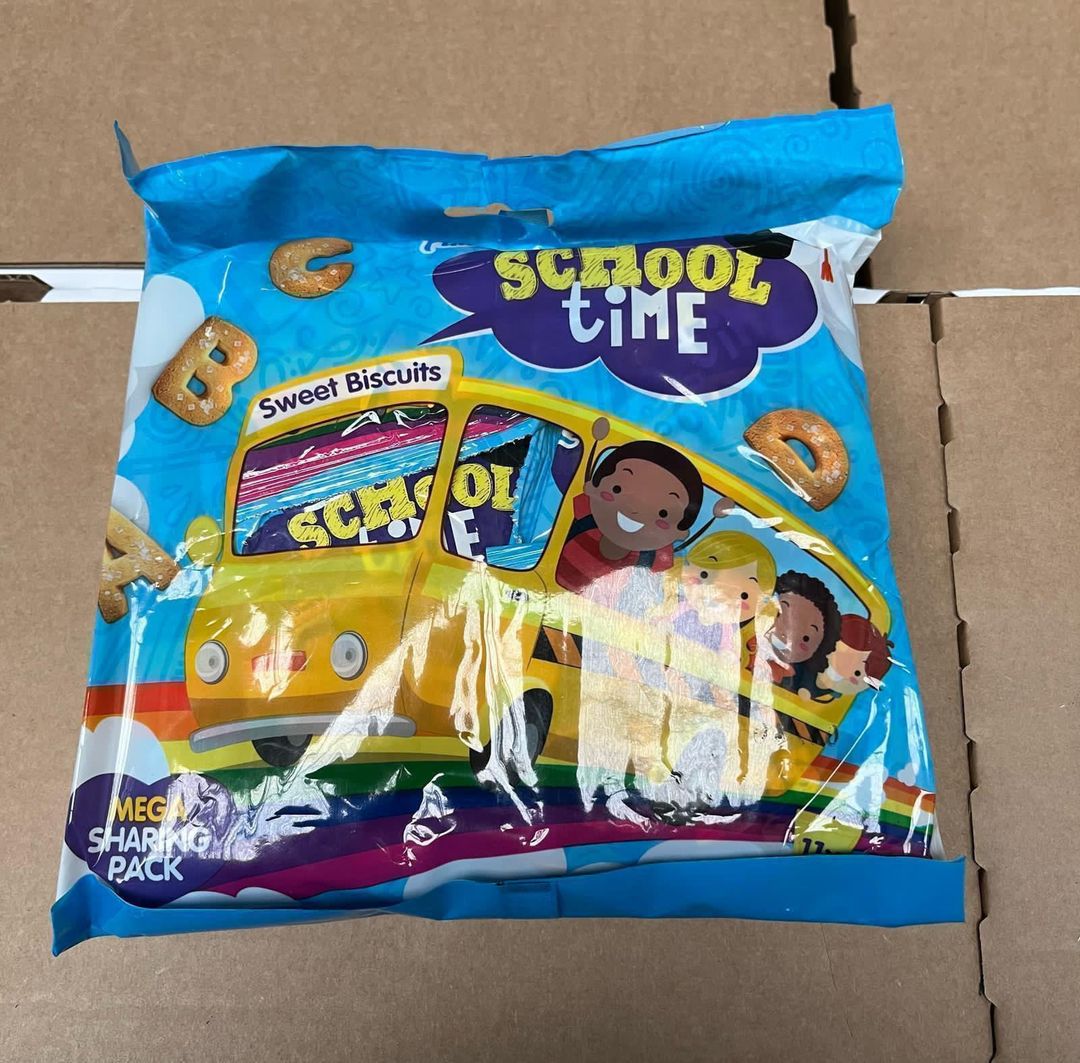 ⭐️REDUCED PRICE⭐️ Fundiez school time bags 24x11x15g  BBE 30/07/25  NON UK STOCK