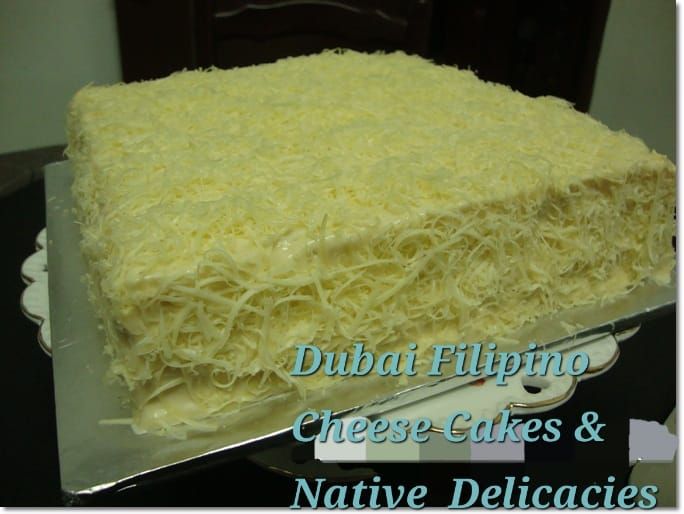 Yummy Filipino Cheese Cake (Medium)