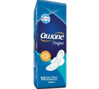 Serviettes hygiénique Awane Confort – 10pcs – Normal – Format long