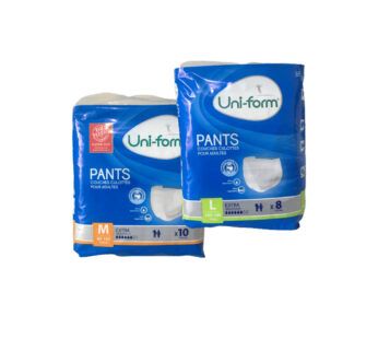 Couches culottes pour adultes Uni-Form Pants – Large – 8pcs