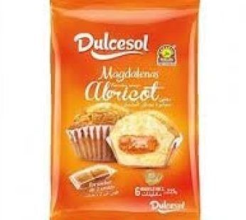 Madeleine Dulcesol – Fourrée saveur abricot – 6pcs