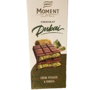 Chocolat Dubai Moment- creme pistache & kunafa -150g